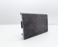 Плинтус DAS PROFIL 81х16х2000 мм Бетон Антрацит (111)