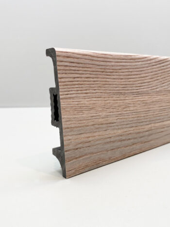 Плинтус DAS PROFIL 81х16х2000 мм Роузвуд (105)