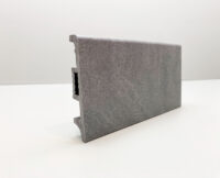 Плинтус DAS PROFIL 81х16х2000 мм Гранит Сильвер (112)