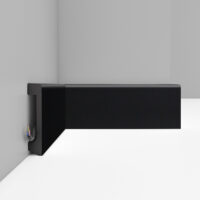 Плинтус напольный DECOMASTER D234-112G ДМ (58*16*2400 мм)