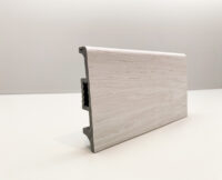 Плинтус DAS PROFIL 81х16х2000 мм Эш Уайт (106)