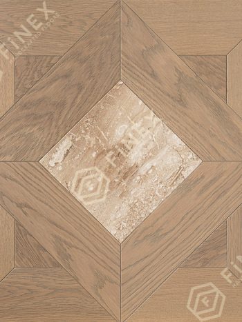 Модульный Паркет дуб Даффилд с камнем Дайно Реале Colonial Style (brushed)