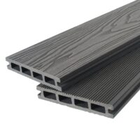 Террасная доска двухсторонняя Серый TalverWood 3D 150*25мм (3/4/6 м) Серый