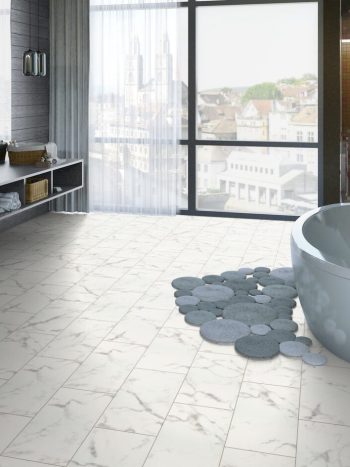 Кварцвинил замковый Tarkett Hip House Дарко (Darko), 580×300 в интерьере