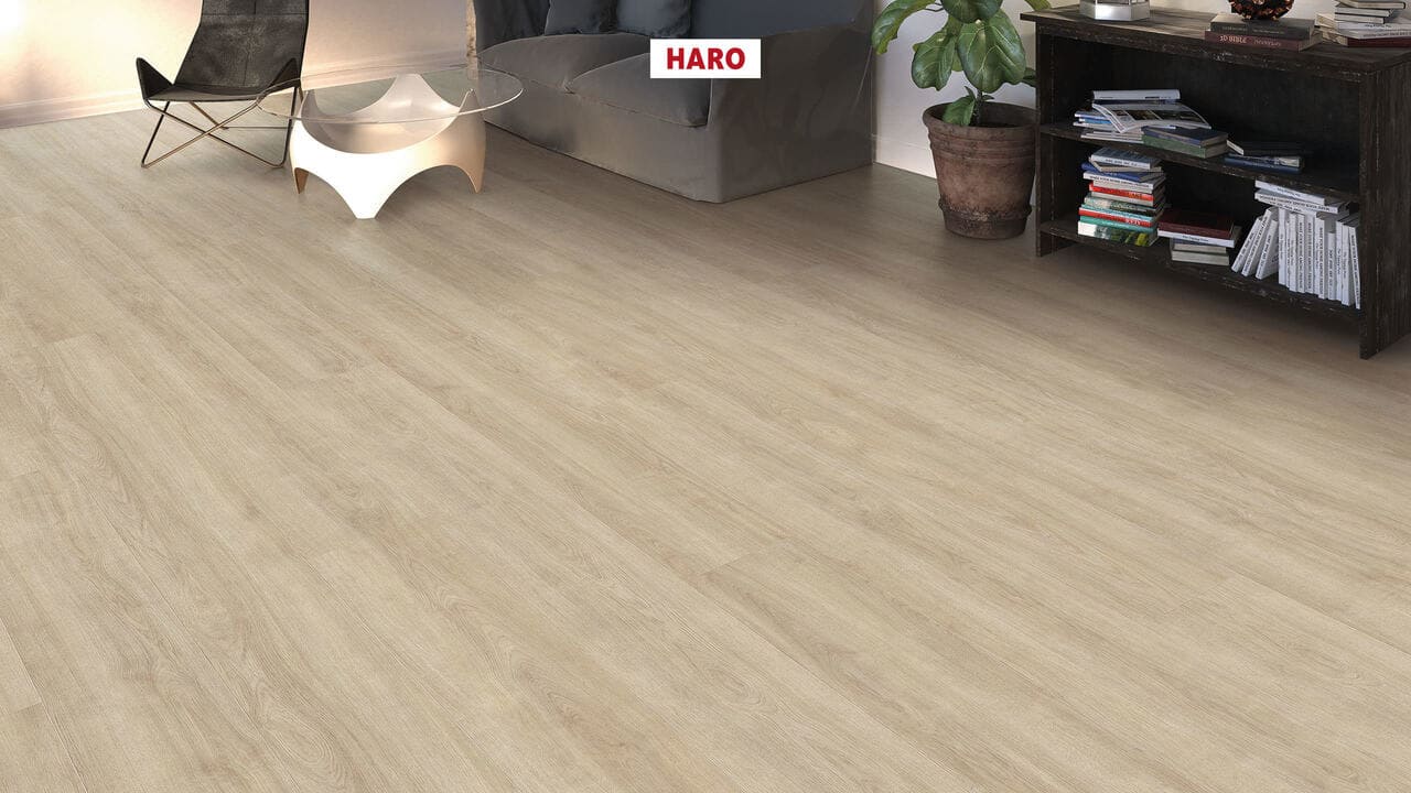 Ламинат Haro Tritty 100 Gran Via 4V Дуб Элеганза Кремово-Белый — фото 2 Ламинат Haro Tritty 100 Gran Via 4V Дуб Элеганза Кремово-Белый — фото 2