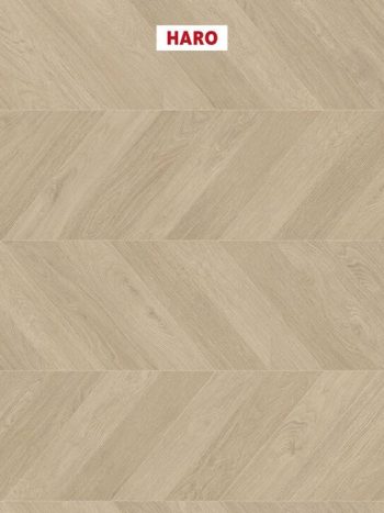 Ламинат Haro Tritty 200 Aqua Chevron 4VM Дуб Белый Шеврон