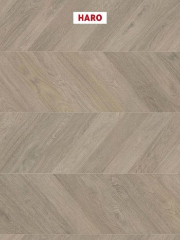 Ламинат Haro Tritty 200 Aqua Chevron 4VM Дуб Серый Шеврон