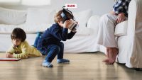 Ламинат Haro Tritty 200 Aqua Gran Via 4V Дуб Контура Каменно-Серый