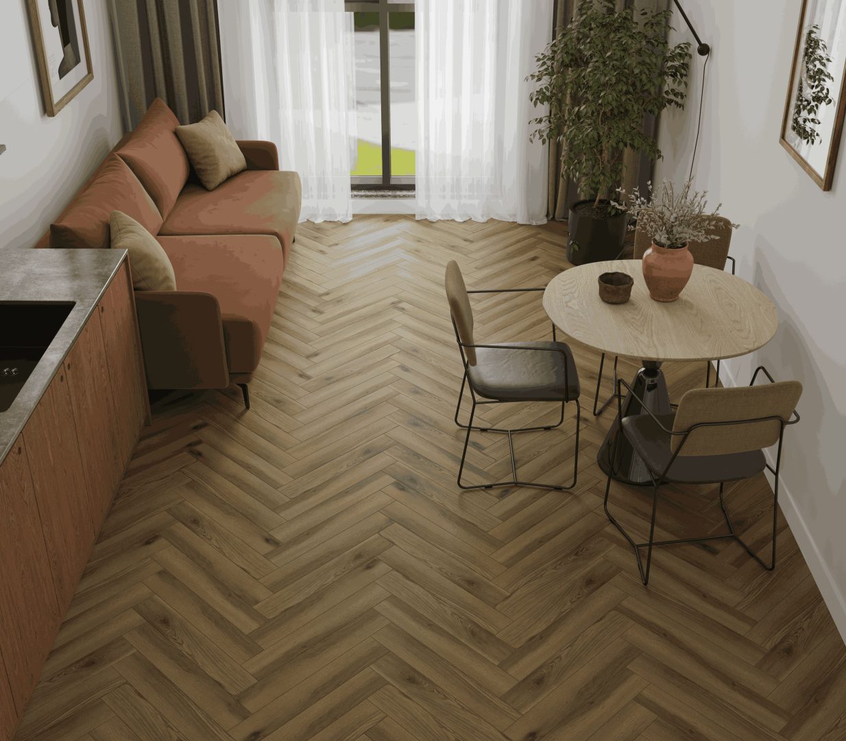 Ламинат Norland Herringbone Elegant Strong Дуб Лира LF304-40 — фото 4 Ламинат Norland Herringbone Elegant Strong Дуб Лира LF304-40 — фото 4