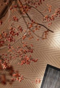 Плетёный винил Hoffmann Decoration 022 Светлая ёлочка холодного оттенка — фото 6