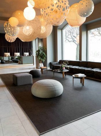 Плетёный винил Hoffmann Decoration 030 Графит с золотой искрой — фото 2